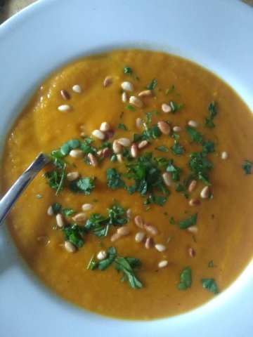 2022-02-17: Carrot-Ginger Soup